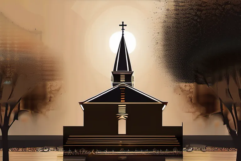 A serene image of a temple or church with the words 'Ketanji Brown Jackson's Religious Beliefs' superimposed. - Ketanji Brown Jackson religion