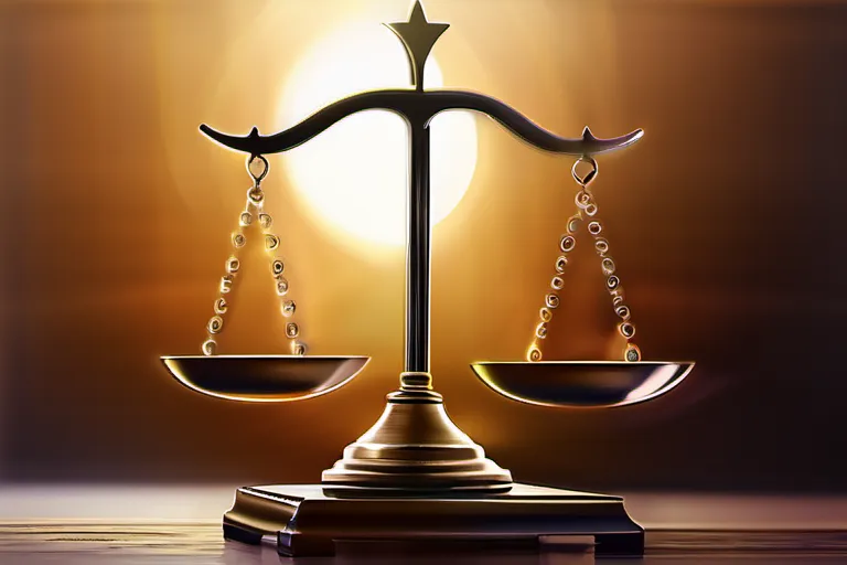 A balanced scale with a religious symbol on one side and a human rights symbol on the other, symbolizing the delicate balance between religion and human rights. - religion human rights conflict