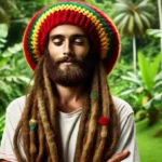 a peaceful Rastafarian