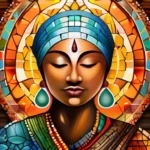 A vibrant, multicultural mosaic representing diverse spiritual practices. - Varieties of Religious Experience