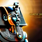 An image depicting a pharaoh or ancient Egyptian deity, with text overlay reading 'Kemetic Spirituality vs Other Beliefs'. - Kemetic Spirituality Differences