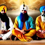 A visually appealing image showcasing the Five Ks - the kara, kirpan, kangha, kesh, and kachha - arranged in a meaningful and artistic manner to represent the unity and strength of Sikhism. - Five Ks of Sikhism