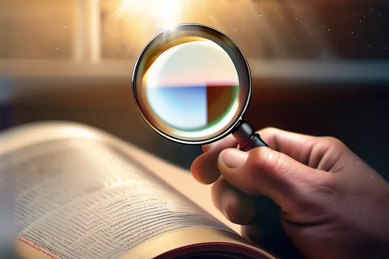 A person holding a magnifying glass, symbolizing critical thinking, over a book titled 'Ethical Skepticism'. - ethical skepticism