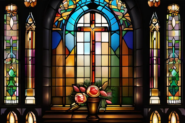 A visually appealing cover image featuring a stained-glass window depicting various symbols associated with the Advent Christian Church. - Advent Christian Church