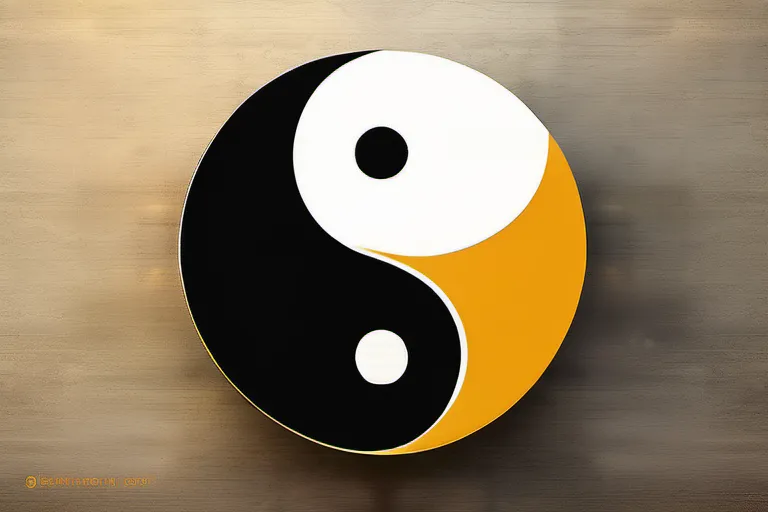 A minimalist design featuring a yin-yang symbol with an 'A' inside, representing atheism and spirituality coming together. - atheistic spirituality