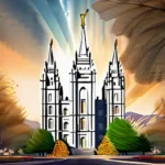 A visually appealing cover image featuring the iconic Salt Lake Temple, symbolizing the LDS Church and its rich history. - LDS Mormon Church