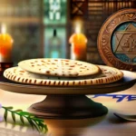 A visually appealing cover image featuring symbols associated with Passover such as the matzah, the Afikoman, and the Passover Seder plate. - Passover Meaning