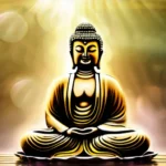 A serene image of a Buddha statue, symbolizing balance and harmony. - Middle Way Buddhism