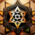 Create an image featuring the Star of David against a background that represents its historical and cultural significance. - Star of David