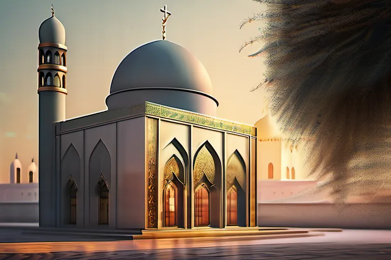 A visually appealing cover image featuring a mosque and a church side by side, symbolizing the coexistence of Christianity and Islam. - Christianity Islam Unique Differences